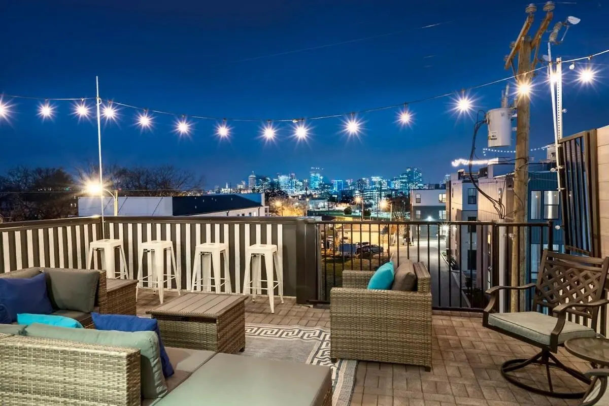 Вилла New Luxe 4Br 12 Beds - Roofdeck Views - Chefs Kitchen Нэшвилл