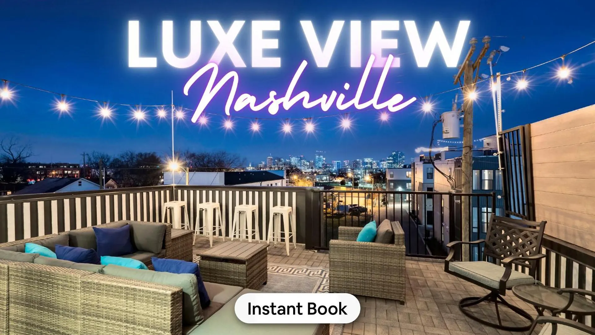 Вилла New Luxe 4Br 12 Beds - Roofdeck Views - Chefs Kitchen Нэшвилл